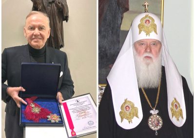 Delegat erhält „Orden des heiligen Apostels und Evangelisten Johannes“