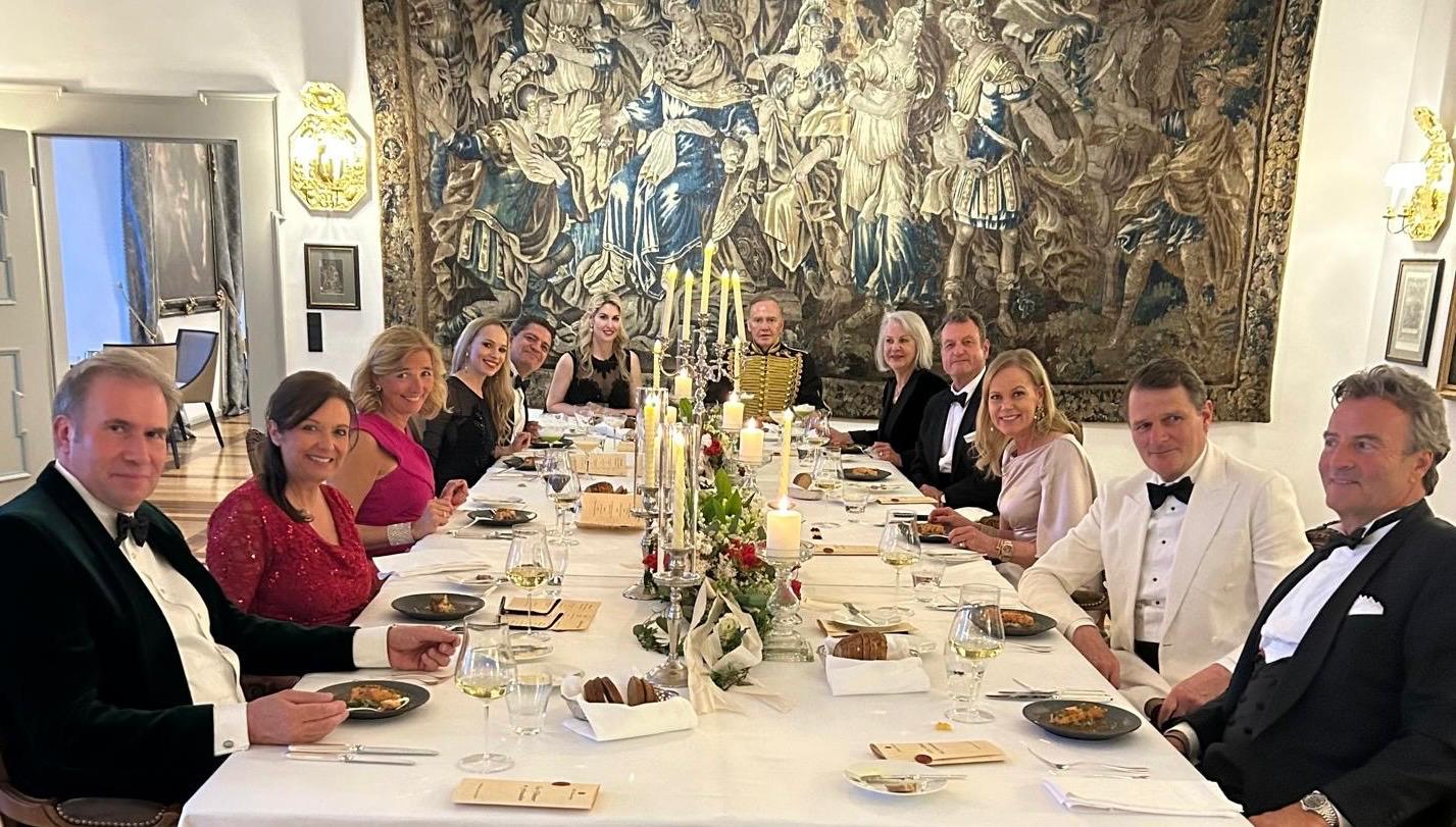 SMCO Dîner auf Schloß Frankenberg