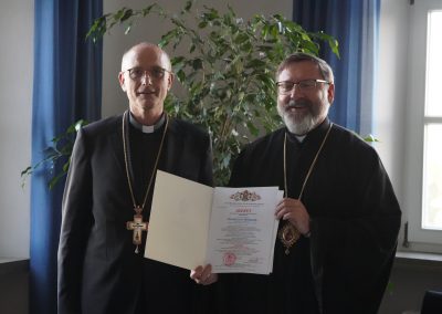 Große Ehre für den Prior der deutschen Delegation