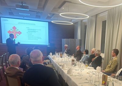 Vorstellung des Ordens beim Münchner Herrenclub