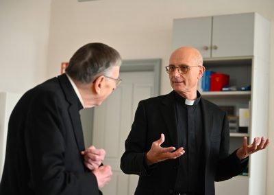 Prior der Deutschen Delegation des SMCO trifft Kardinal Kurt Koch
