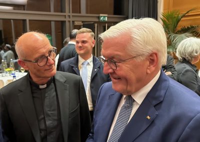 Prior des SMCO trifft Bundespräsident Steinmeier in Berlin
